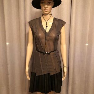 GUCCI Asymmetrical Sheet Blouse